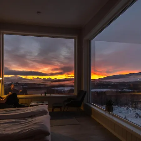 Üdülőközpont Aurora Borealis Observatory Silsand